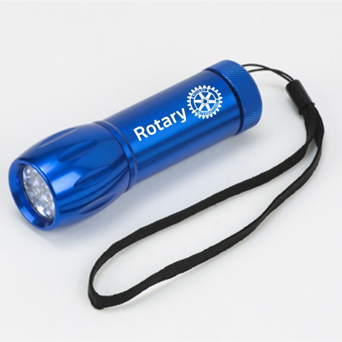Rotary Metal LED Flashlight
